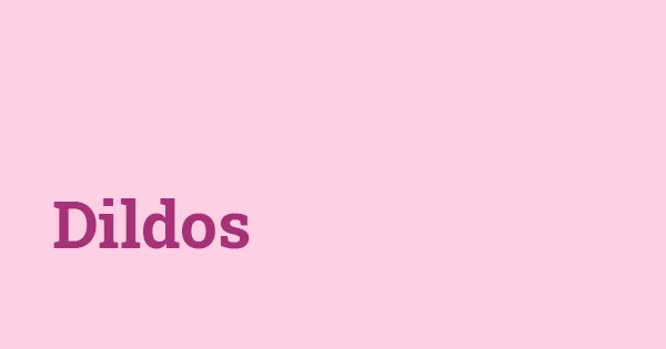 Botón Dildos