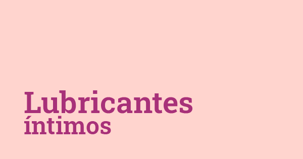 Botón lubricantes íntimos