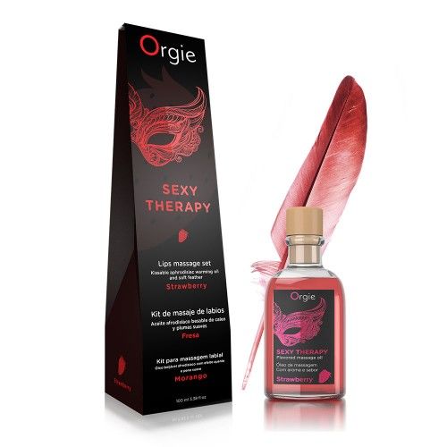 Sexy Therapy Massage Oil Strawberry (100 ml)